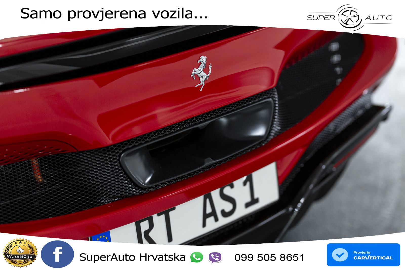 Ferrari 296 GTS 3.0 V6 (830 KS) F1 DCT
