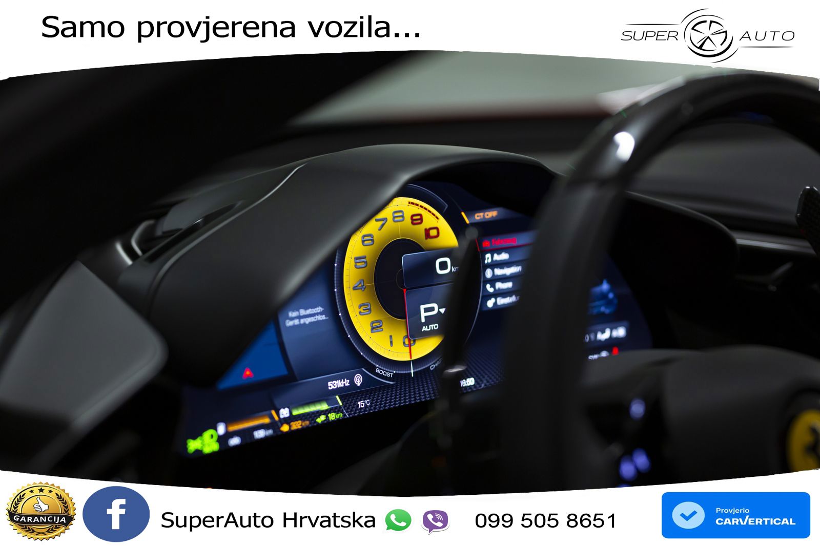 Ferrari 296 GTS 3.0 V6 (830 KS) F1 DCT