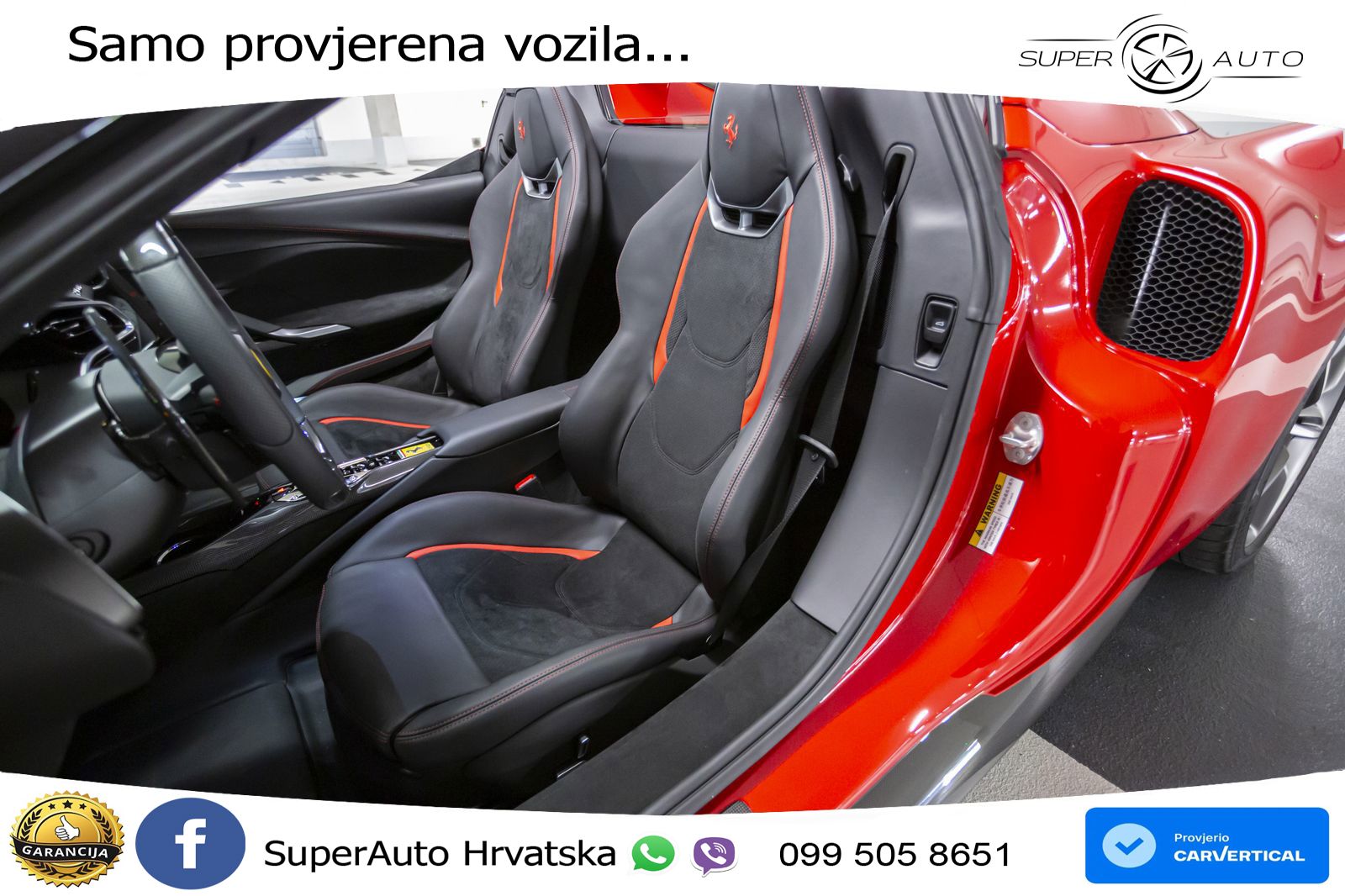 Ferrari 296 GTS 3.0 V6 (830 KS) F1 DCT