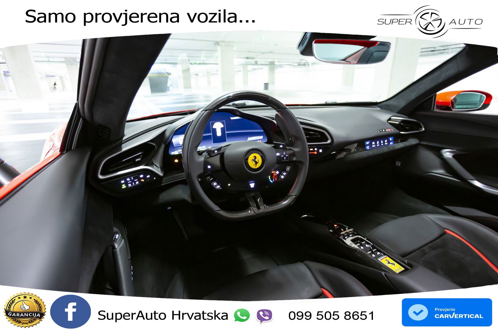 Ferrari 296 GTS 3.0 V6 (830 KS) F1 DCT