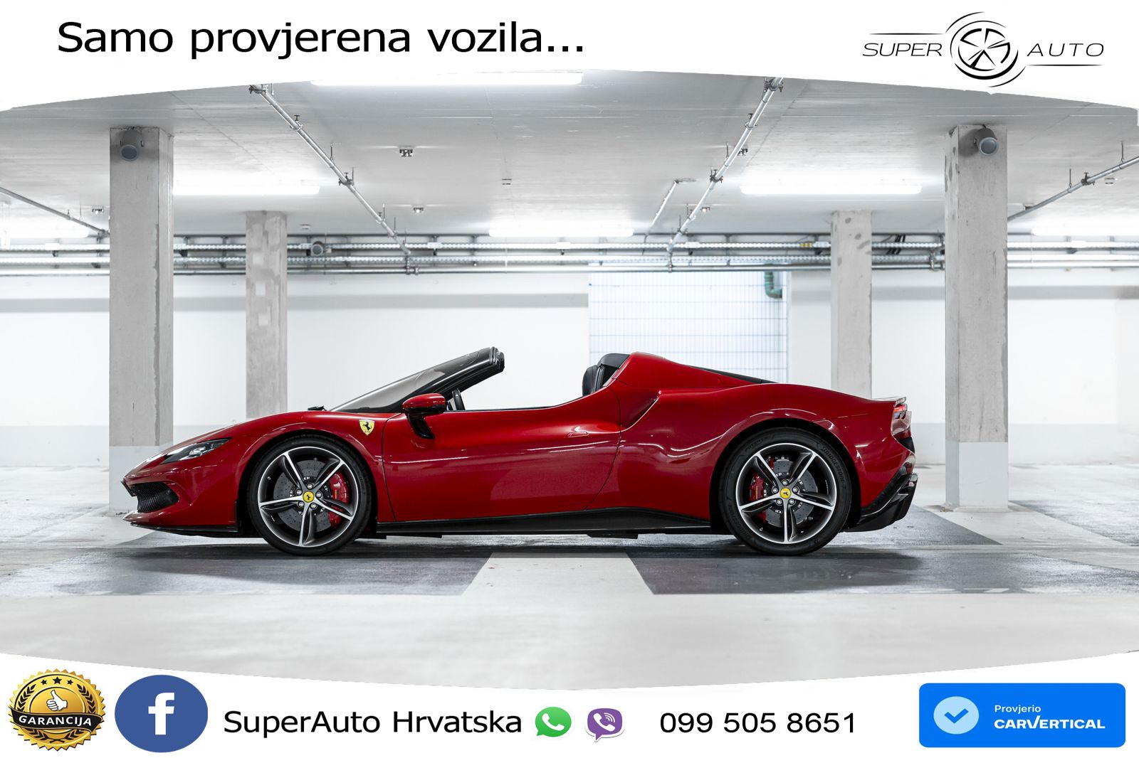 Ferrari 296 GTS 3.0 V6 (830 KS) F1 DCT