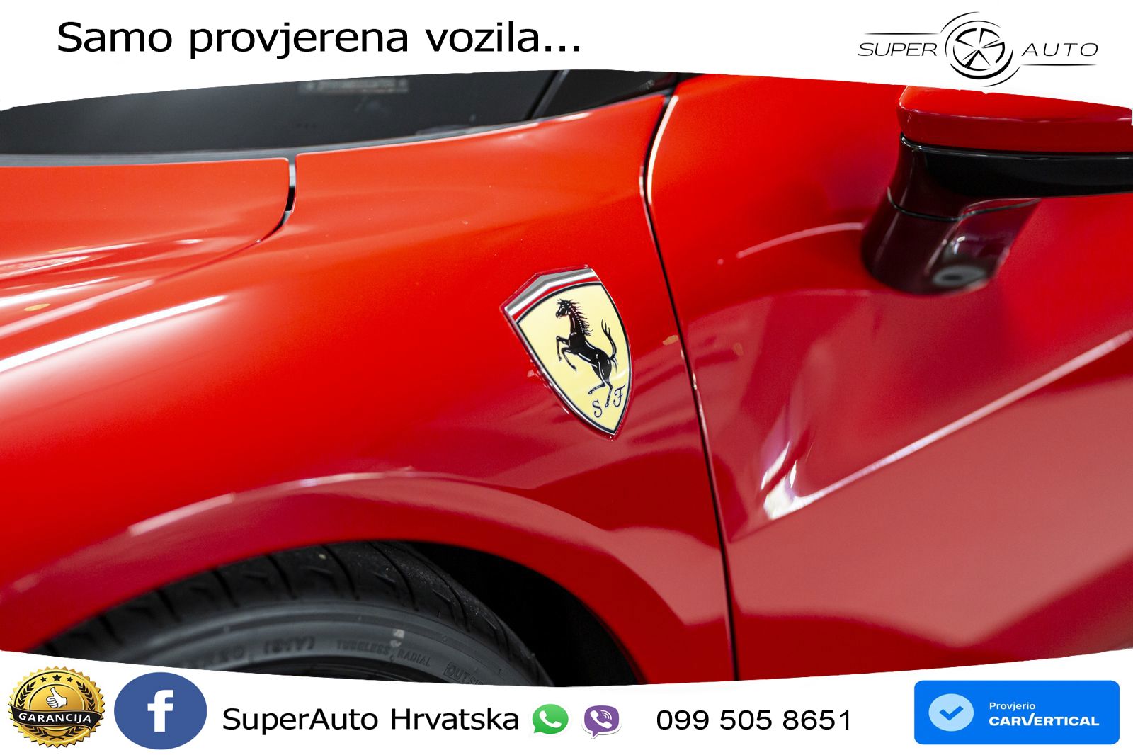 Ferrari 296 GTS 3.0 V6 (830 KS) F1 DCT