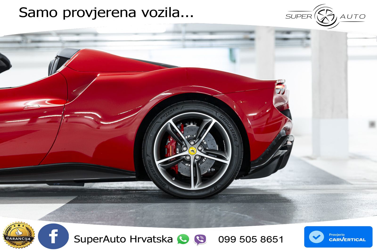 Ferrari 296 GTS 3.0 V6 (830 KS) F1 DCT