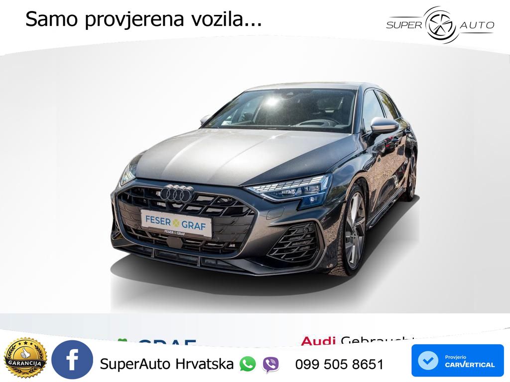 Audi S3 2.0 TFSI (333 KS) quattro S tronic LED+GR SJED+ACC