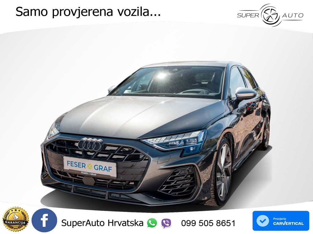 Audi S3 2.0 TFSI (333 KS) quattro S tronic LED+GR SJED+ACC