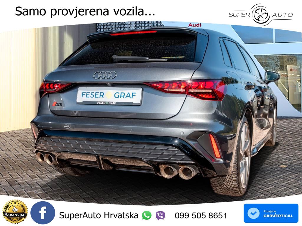 Audi S3 2.0 TFSI (333 KS) quattro S tronic LED+GR SJED+ACC