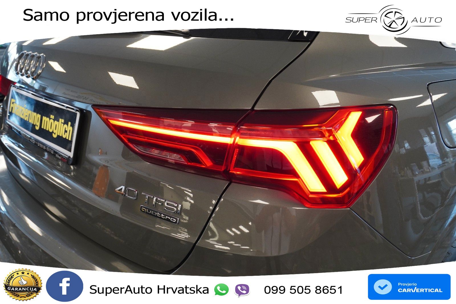 Audi Q3 40 TFSI (190 KS) quattro S tronic