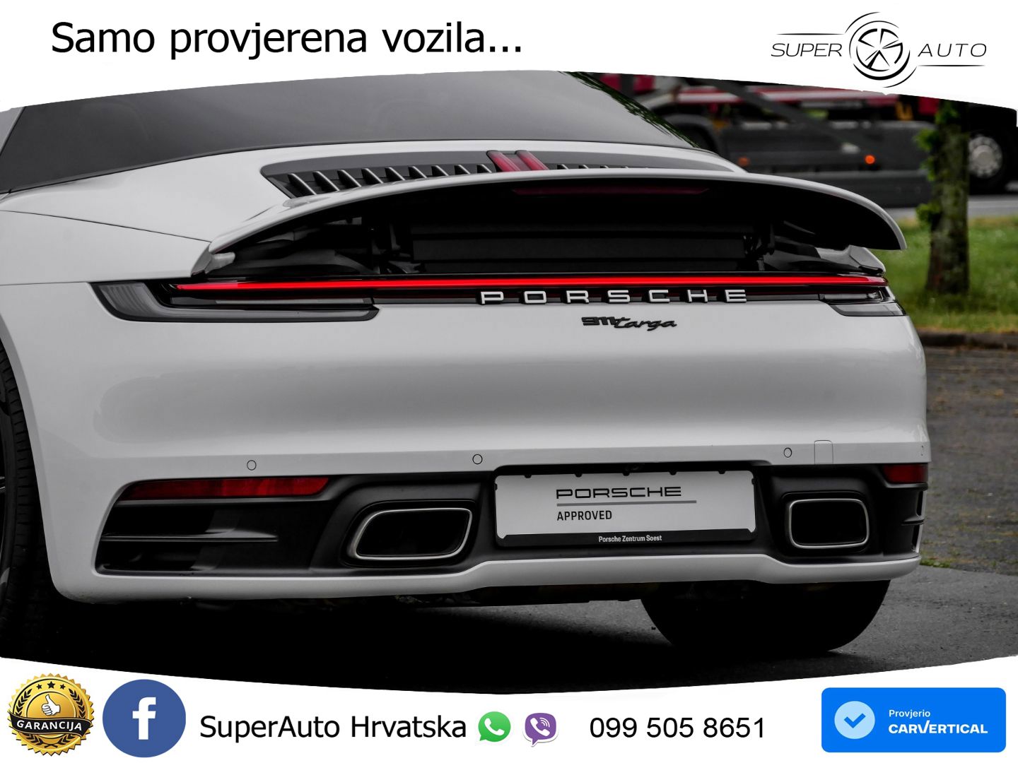 Porsche 911 Targa 4 3.0 (385 KS) PDK LED+GR SJED+ACC