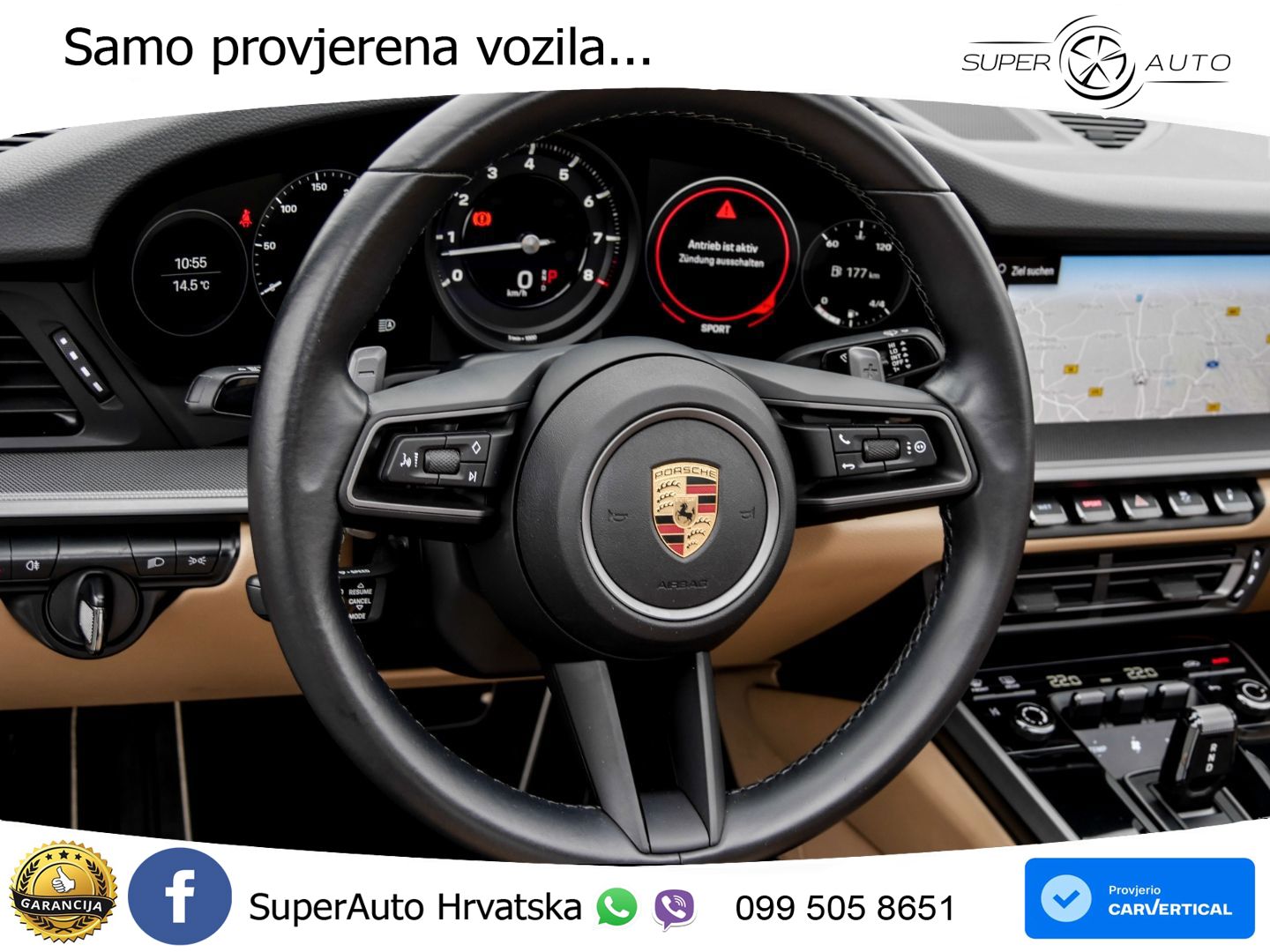 Porsche 911 Targa 4 3.0 (385 KS) PDK LED+GR SJED+ACC