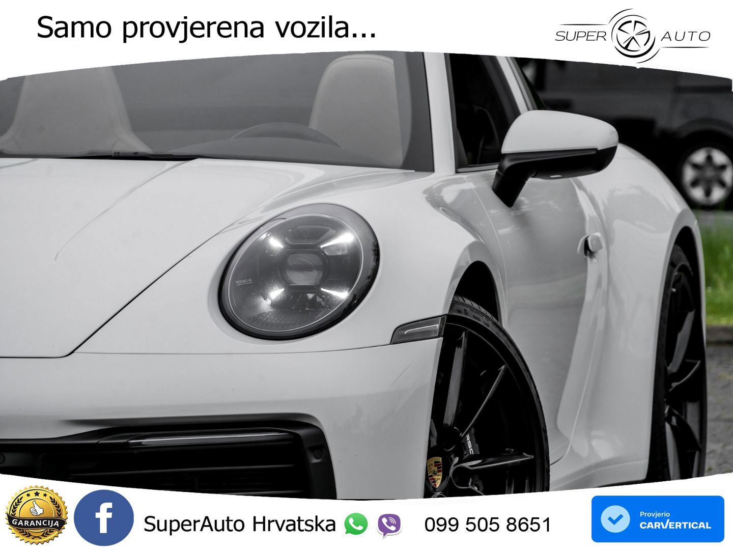 Porsche 911 Targa 4 3.0 (385 KS) PDK LED+GR SJED+ACC