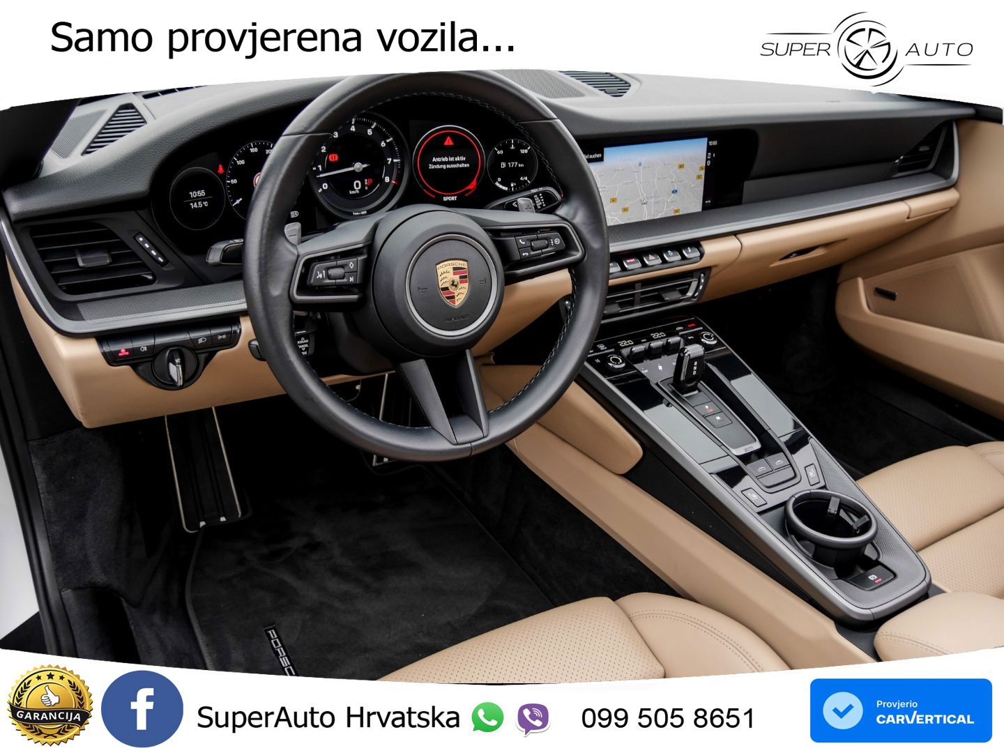 Porsche 911 Targa 4 3.0 (385 KS) PDK LED+GR SJED+ACC