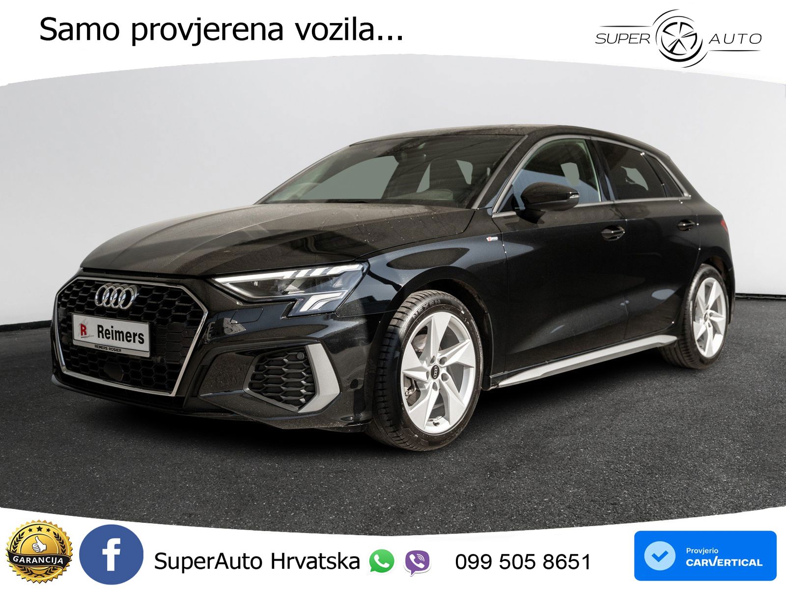 Audi A3 35 TFSI (150 KS) S line