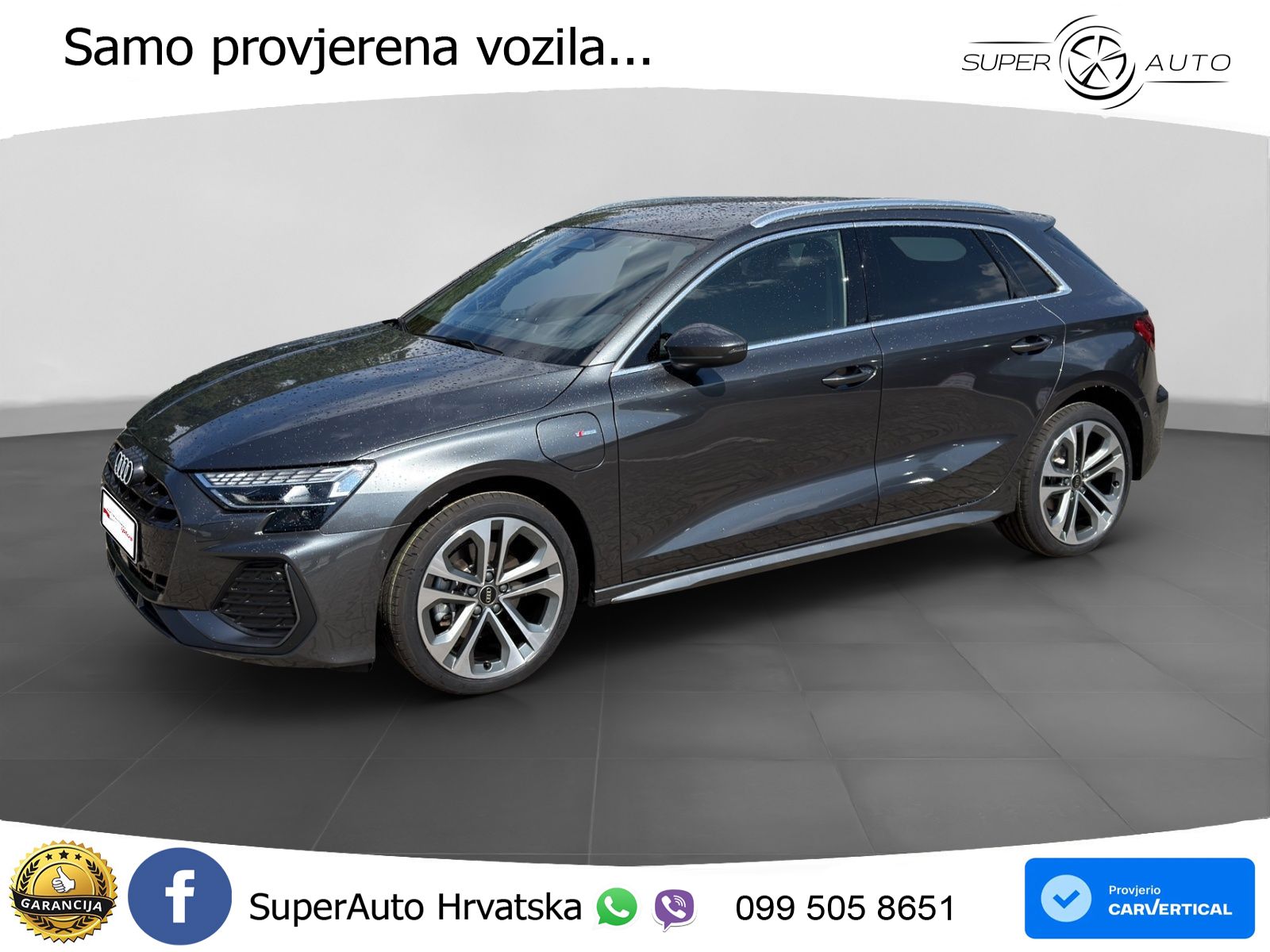 Audi A3 Sportback 40 TFSI e (204 KS) Plug-in Hybrid S tronic S line LED+GR SJED+ACC