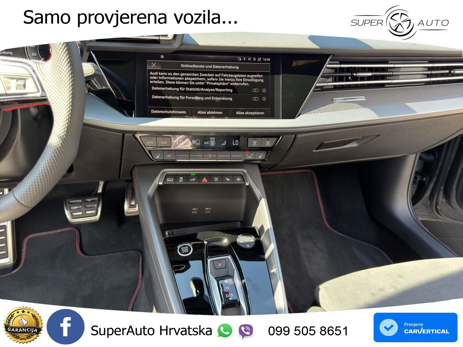Audi A3 Sportback 40 TFSI e (204 KS) Plug-in Hybrid S tronic S line LED+GR SJED+ACC