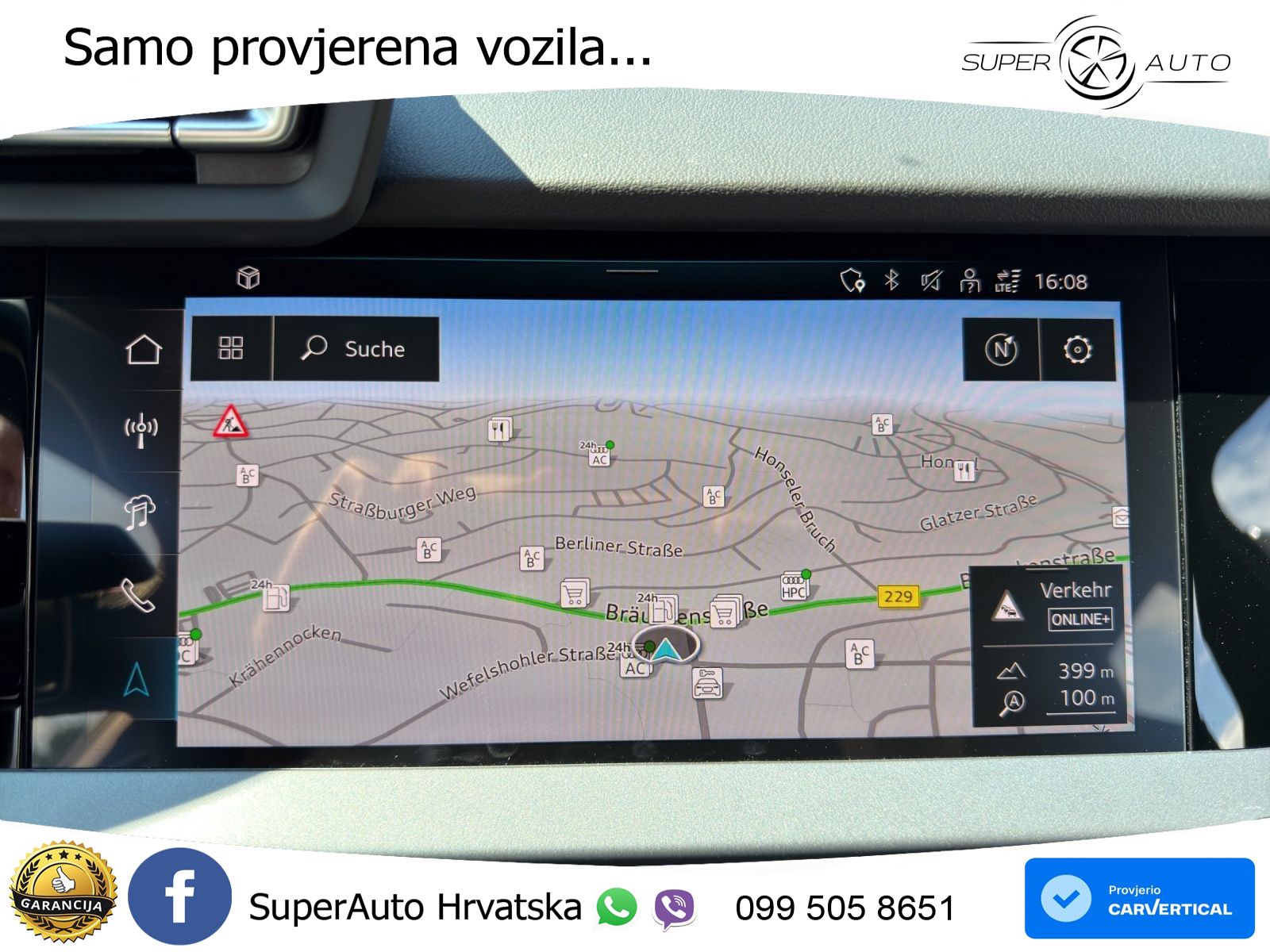 Audi A3 Sportback 40 TFSI e (204 KS) Plug-in Hybrid S tronic S line LED+GR SJED+ACC