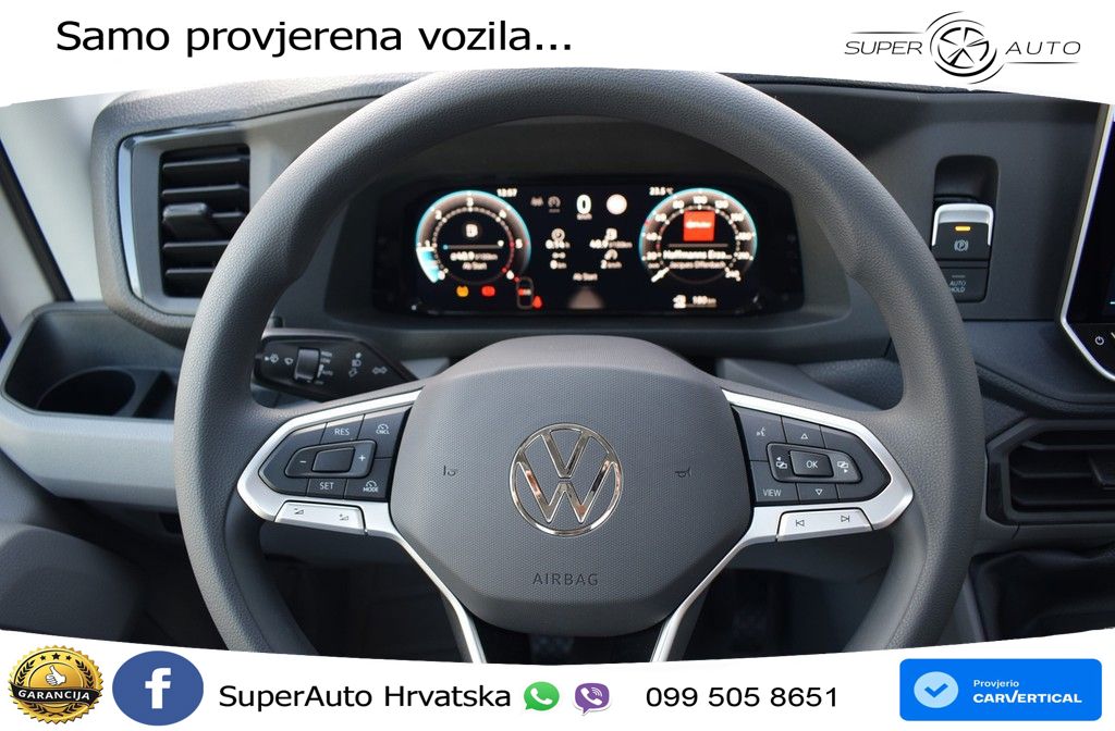 Volkswagen Crafter 35 EiKa Pritsche TDI MR *PDC*AHK*3-Sitze 140 KS