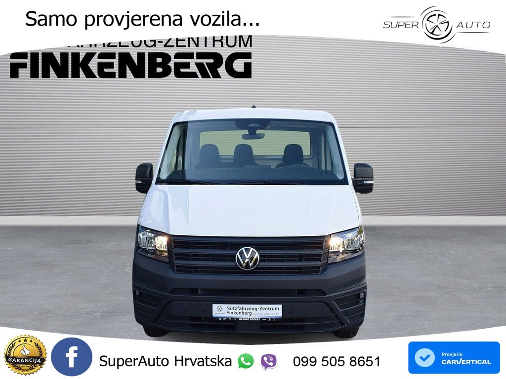 Volkswagen Crafter 35 EiKa Pritsche TDI MR *PDC*AHK*3-Sitze 140 KS