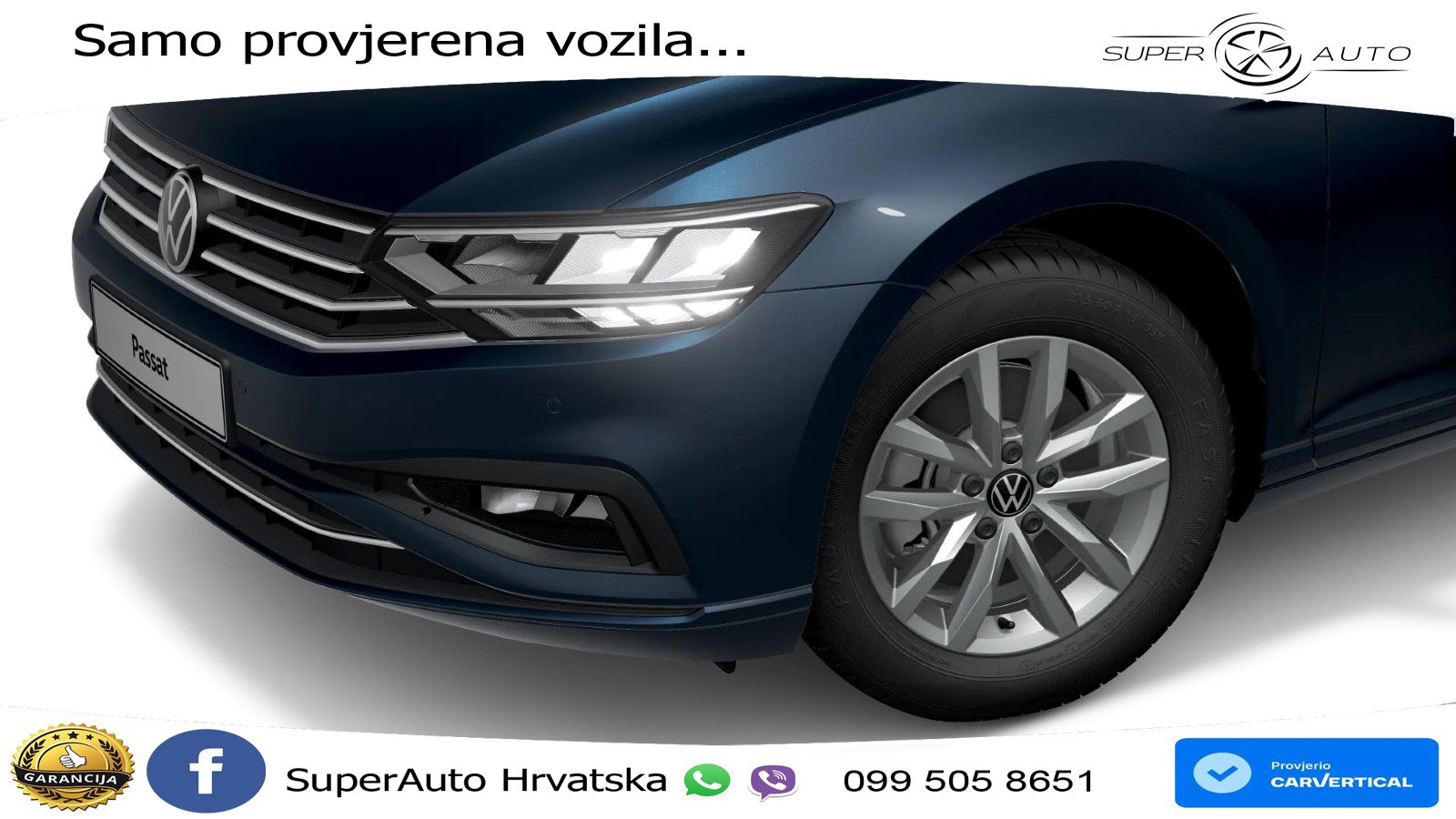 Volkswagen Passat Variant 2.0 TDI (150 KS) DSG Business LED+GR SJED+ACC