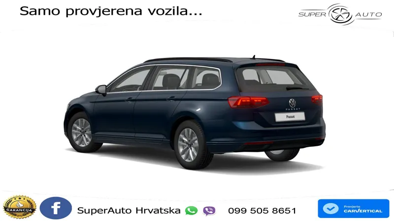 Volkswagen Passat Variant 2.0 TDI (150 KS) DSG Business LED+GR SJED+ACC