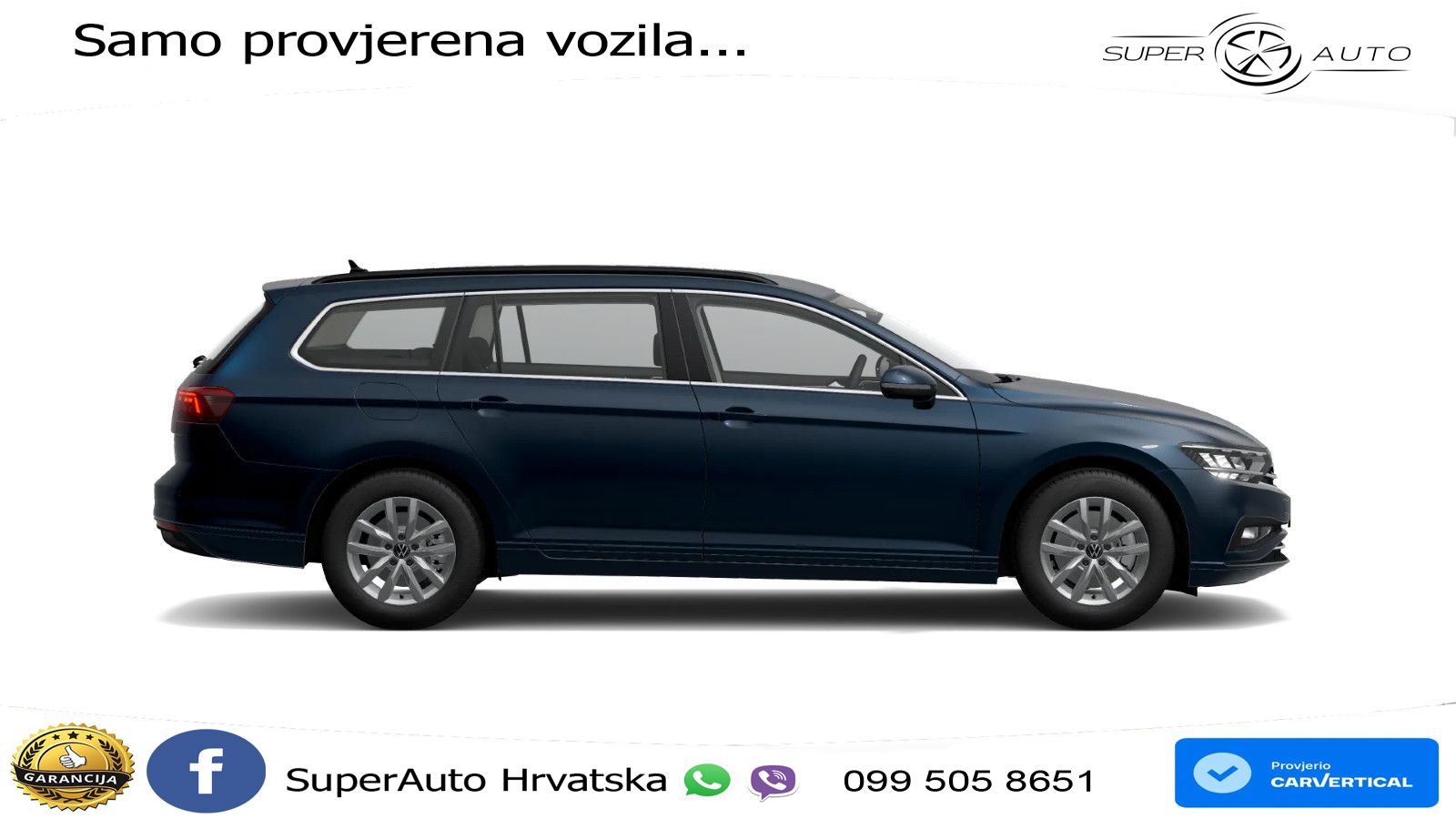 Volkswagen Passat Variant 2.0 TDI (150 KS) DSG Business LED+GR SJED+ACC