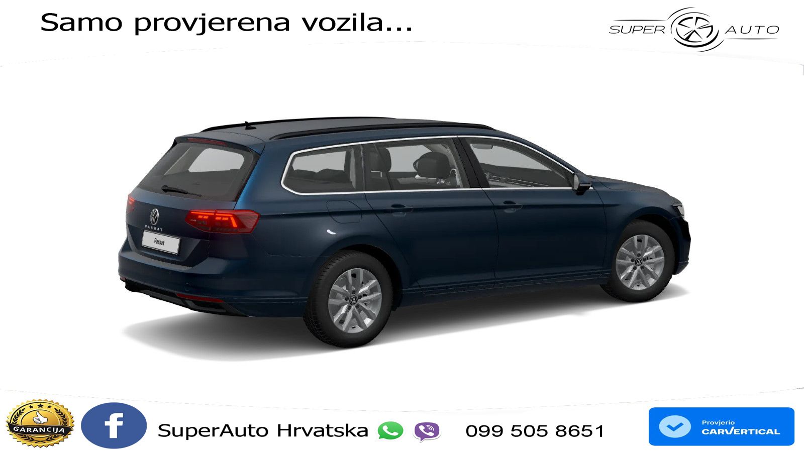 Volkswagen Passat Variant 2.0 TDI (150 KS) DSG Business LED+GR SJED+ACC