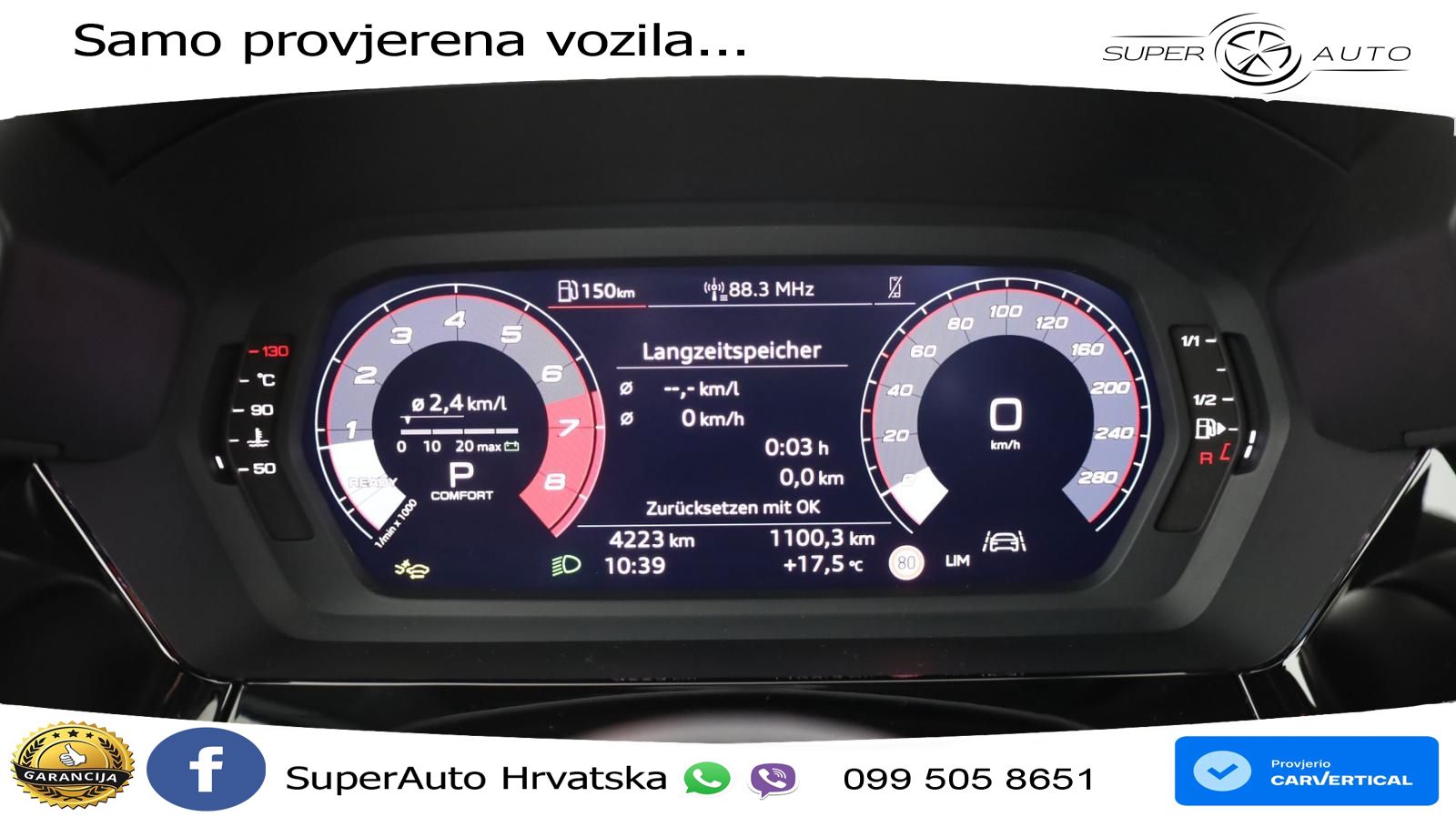 Audi A3 35 TFSI (150 KS) S tronic