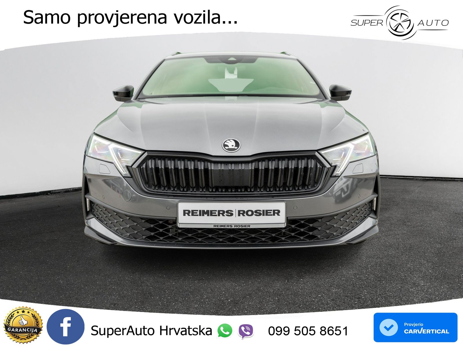 Škoda Octavia Combi 1.5 TSI (150 KS) DSG SportLine LED+GR SJED+ACC