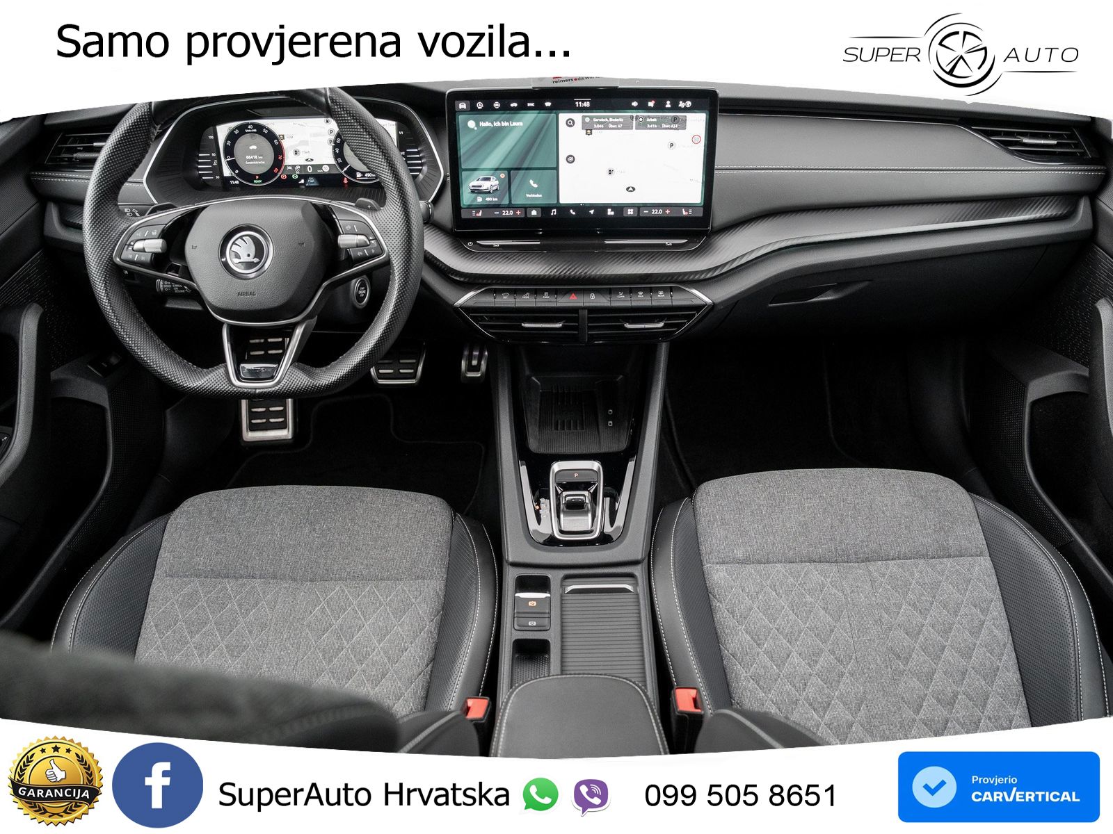 Škoda Octavia Combi 1.5 TSI (150 KS) DSG SportLine LED+GR SJED+ACC
