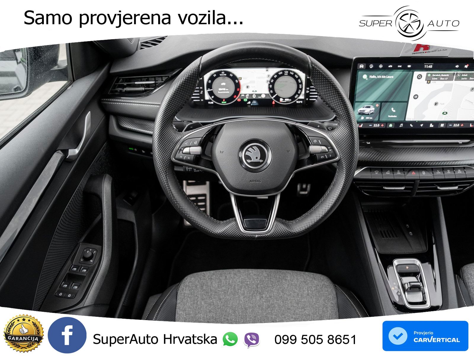 Škoda Octavia Combi 1.5 TSI (150 KS) DSG SportLine LED+GR SJED+ACC