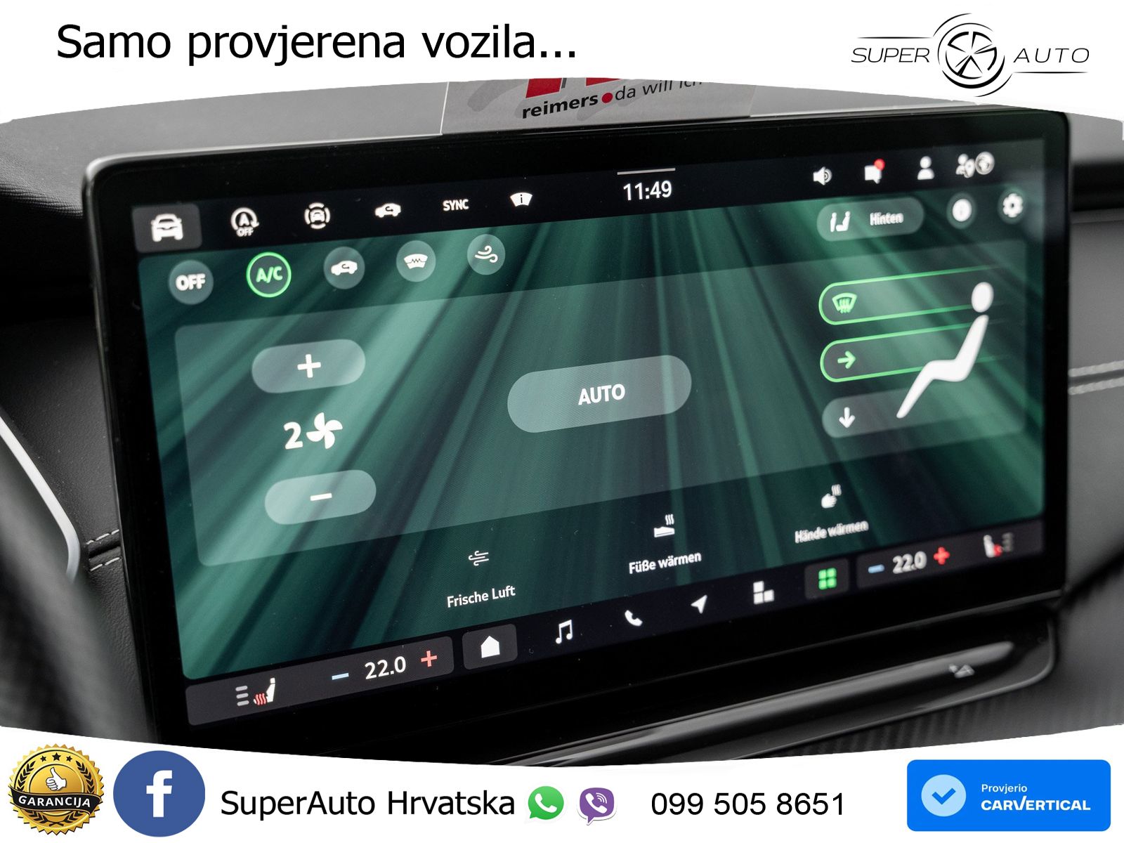 Škoda Octavia Combi 1.5 TSI (150 KS) DSG SportLine LED+GR SJED+ACC