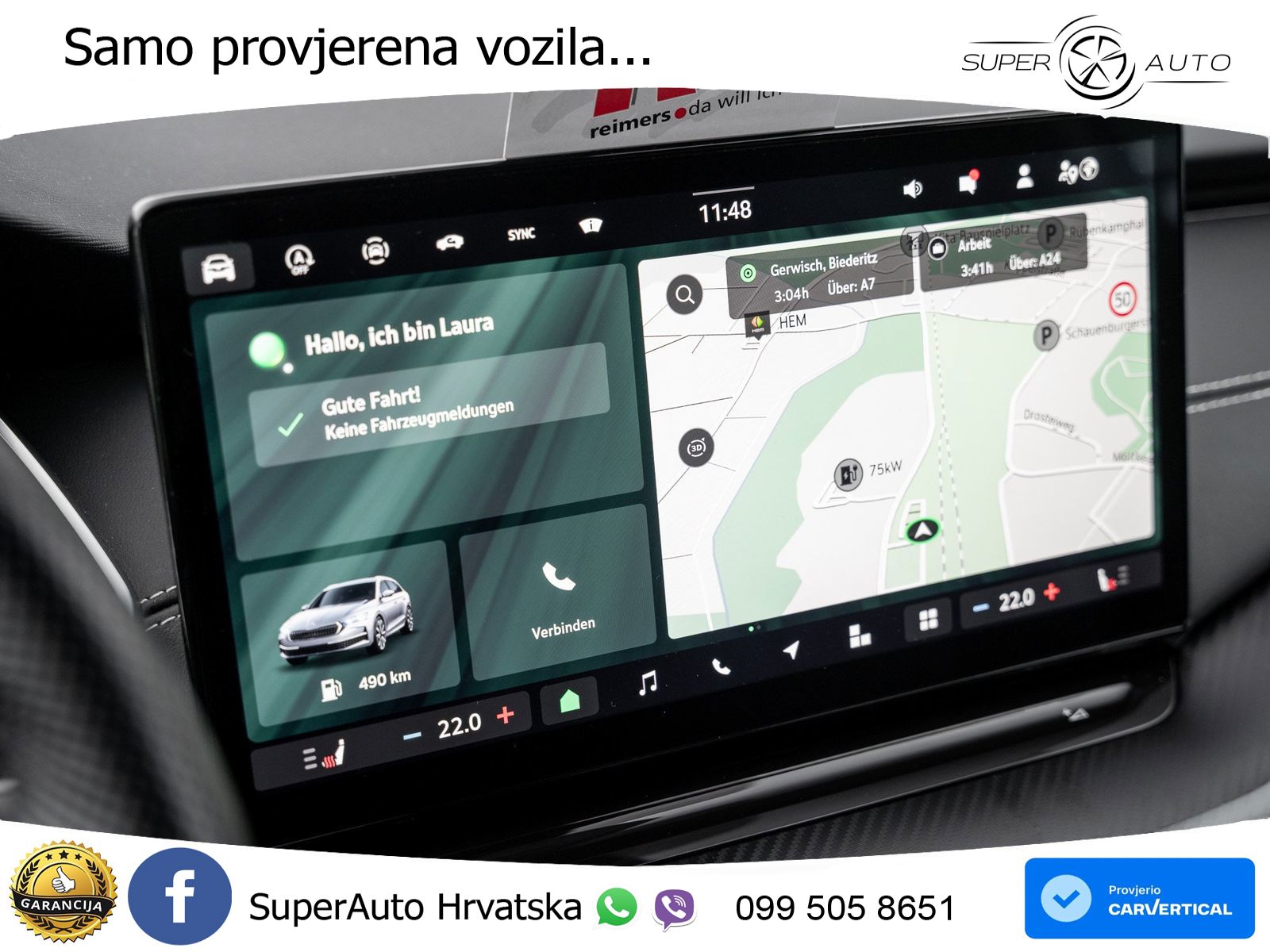 Škoda Octavia Combi 1.5 TSI (150 KS) DSG SportLine LED+GR SJED+ACC