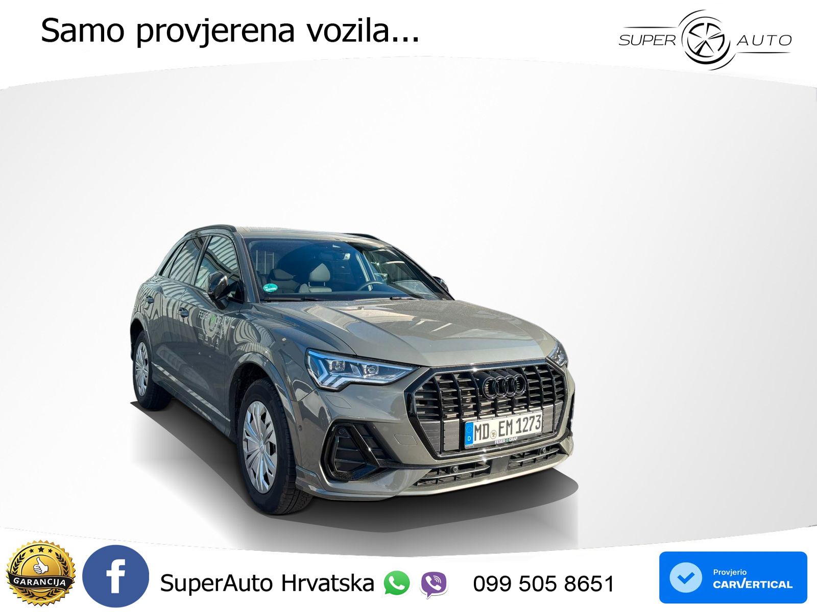 Audi Q3 35 TFSI (150 KS) S tronic S line MATRIX+GR SJED+KAM