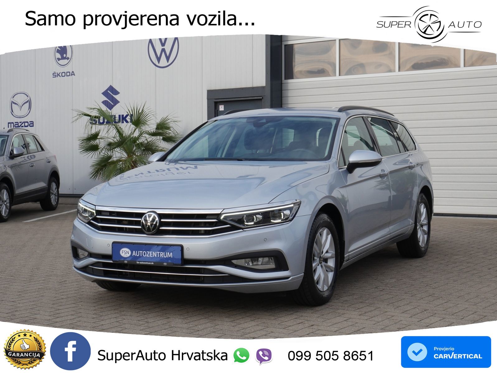 Volkswagen Passat Variant 2.0 TDI (150 KS) DSG Business LED+GR SJED+ACC