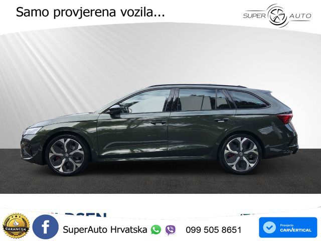 Škoda Octavia Combi RS 2.0 TSI (265 KS) DSG LED+GR SJED+ACC