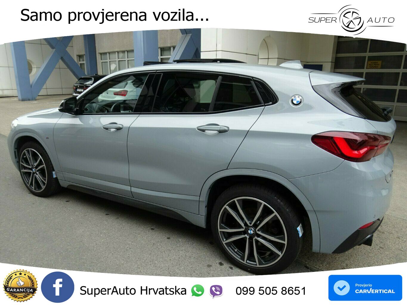 BMW X2 sDrive20d Steptronic M Sport LED+GR SJED+ACC