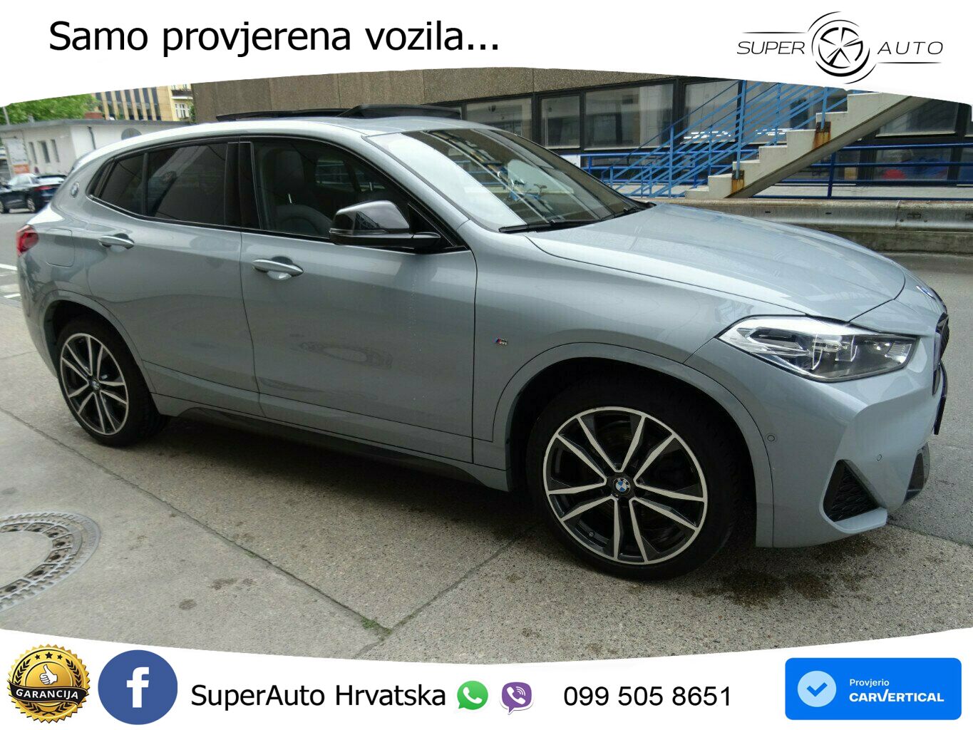 BMW X2 sDrive20d Steptronic M Sport LED+GR SJED+ACC