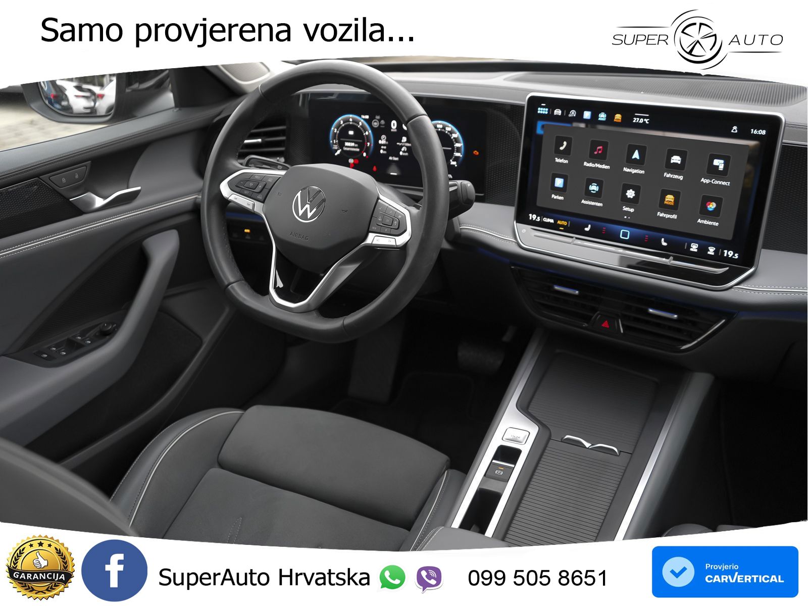 Volkswagen Passat Variant 1.5 eTSI (150 KS) DSG Business LED+GR SJED+ACC