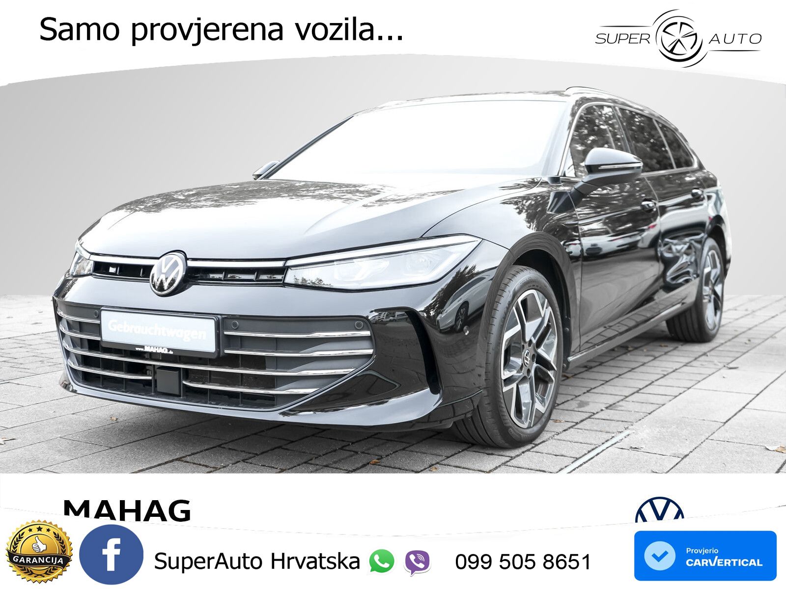 Volkswagen Passat Variant 1.5 eTSI (150 KS) DSG Business LED+GR SJED+ACC