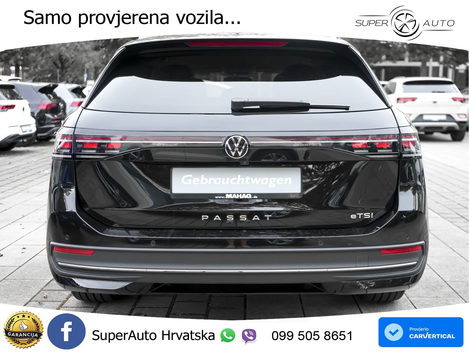 Volkswagen Passat Variant 1.5 eTSI (150 KS) DSG Business LED+GR SJED+ACC