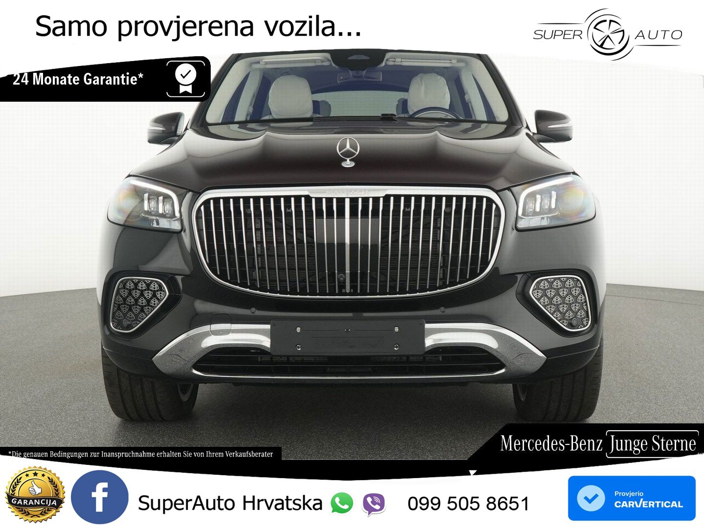 Mercedes Maybach GLS 600 V8 EQ Boost 4MATIC 9G-TRONIC ACC+HEAD+4xGR SJED+360+PANO