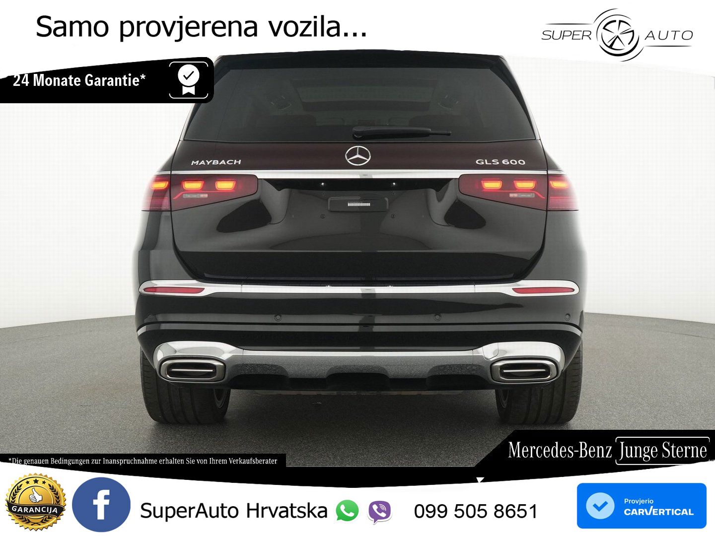 Mercedes Maybach GLS 600 V8 EQ Boost 4MATIC 9G-TRONIC ACC+HEAD+4xGR SJED+360+PANO