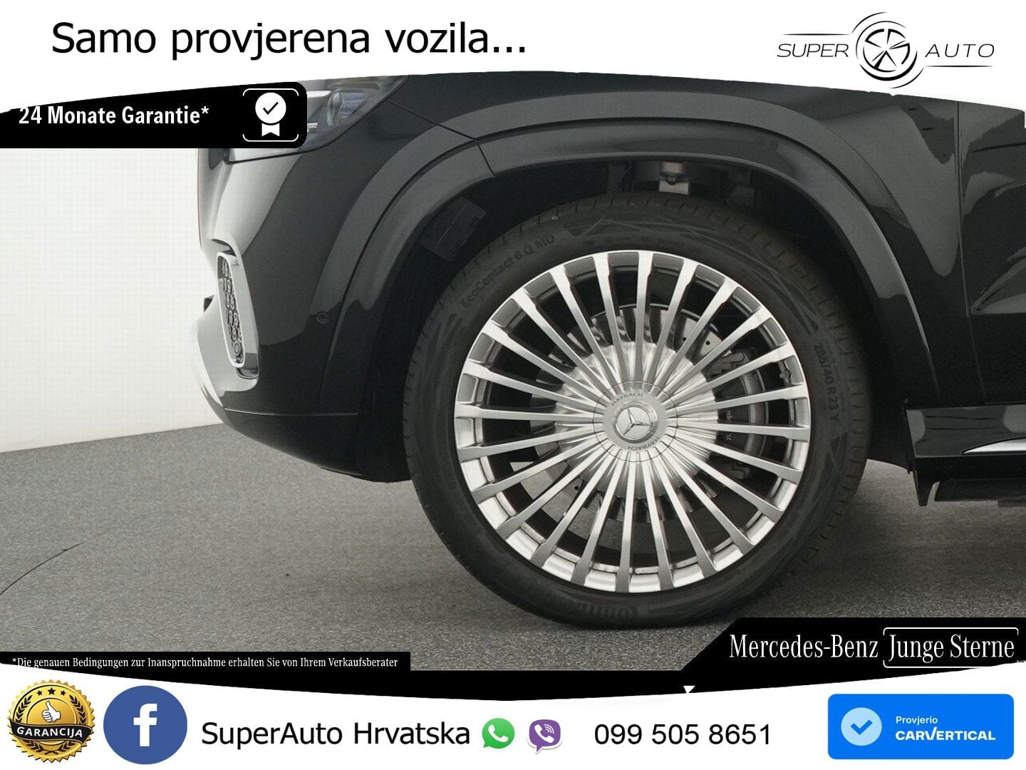 Mercedes Maybach GLS 600 V8 EQ Boost 4MATIC 9G-TRONIC ACC+HEAD+4xGR SJED+360+PANO
