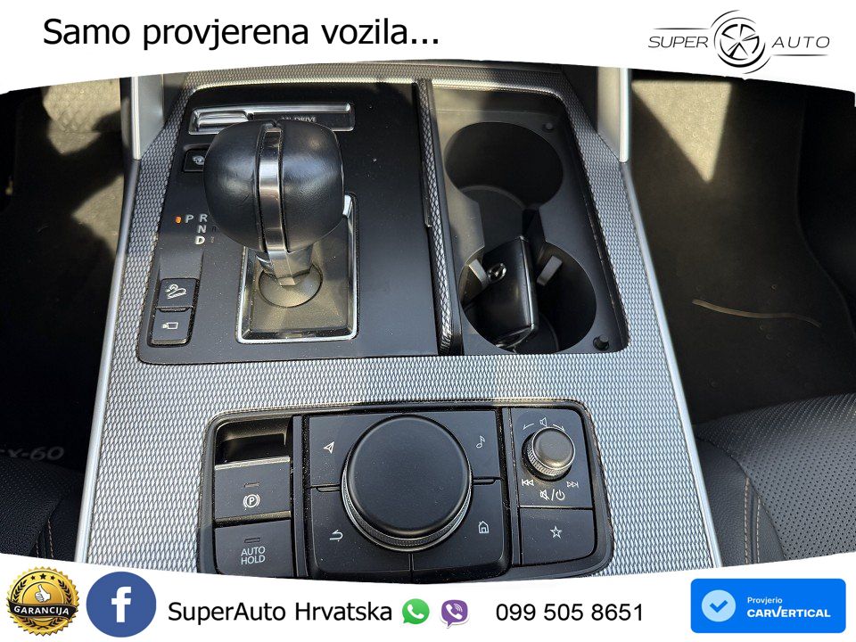 Mazda CX-60 2.5 e-Skyactiv (328 KS) AWD Automatic LED+GR SJED+ACC