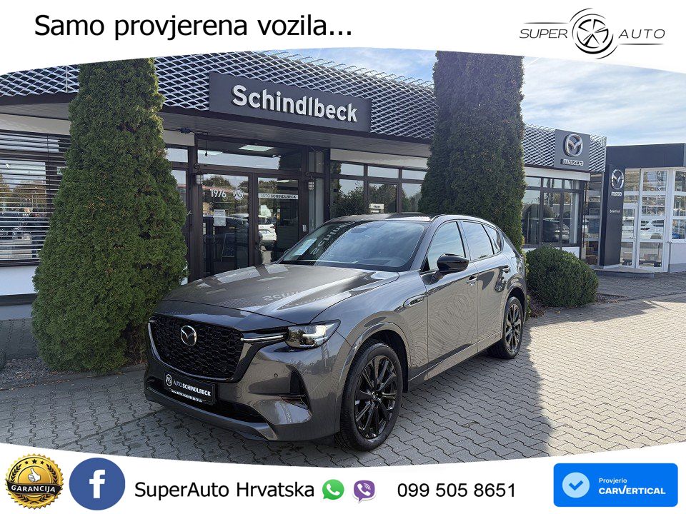 Mazda CX-60 2.5 e-Skyactiv (328 KS) AWD Automatic LED+GR SJED+ACC