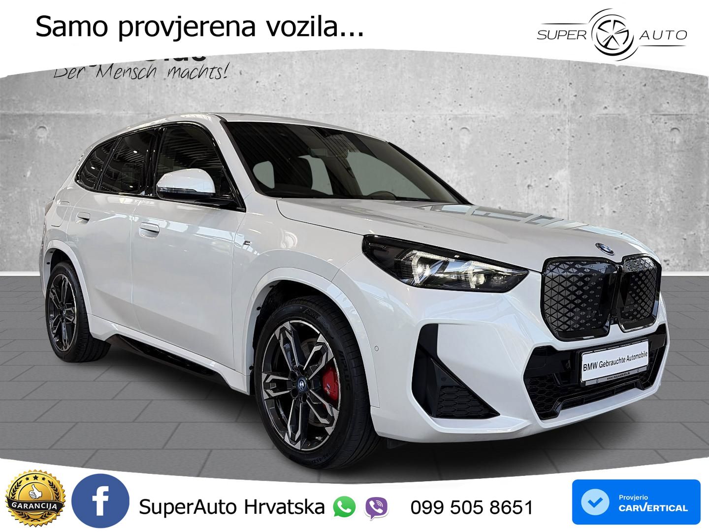 BMW iX1 66.5 kWh (204 KS) eDrive20