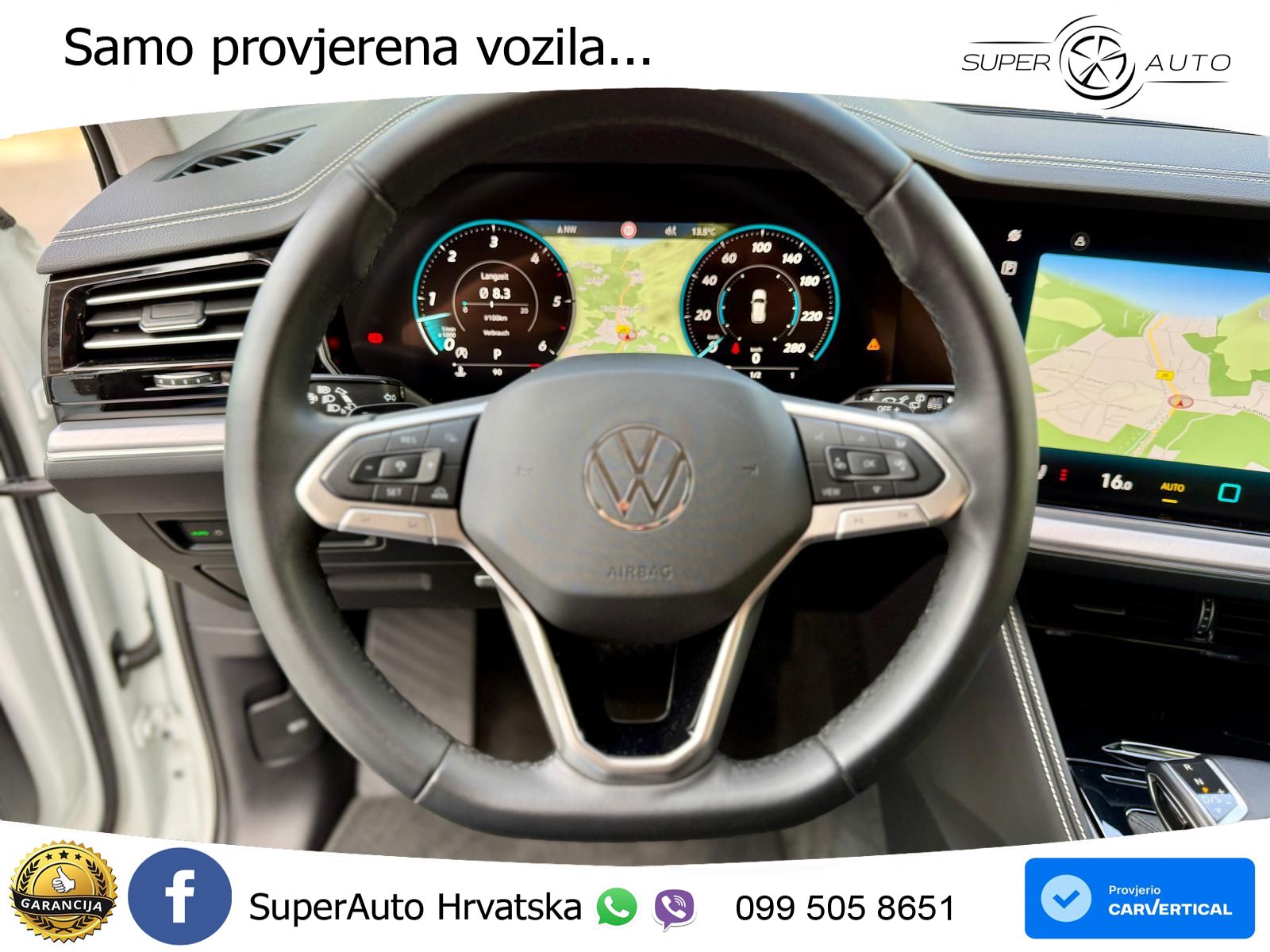Volkswagen Touareg 3.0 V6 TDI (231 KS) 4MOTION Tiptronic LED+GR SJED+ACC