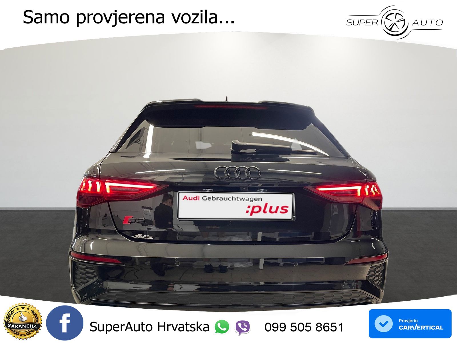 Audi S3 2.0 TFSI (310 KS) quattro S tronic MATRIX+GR SJED+KAM