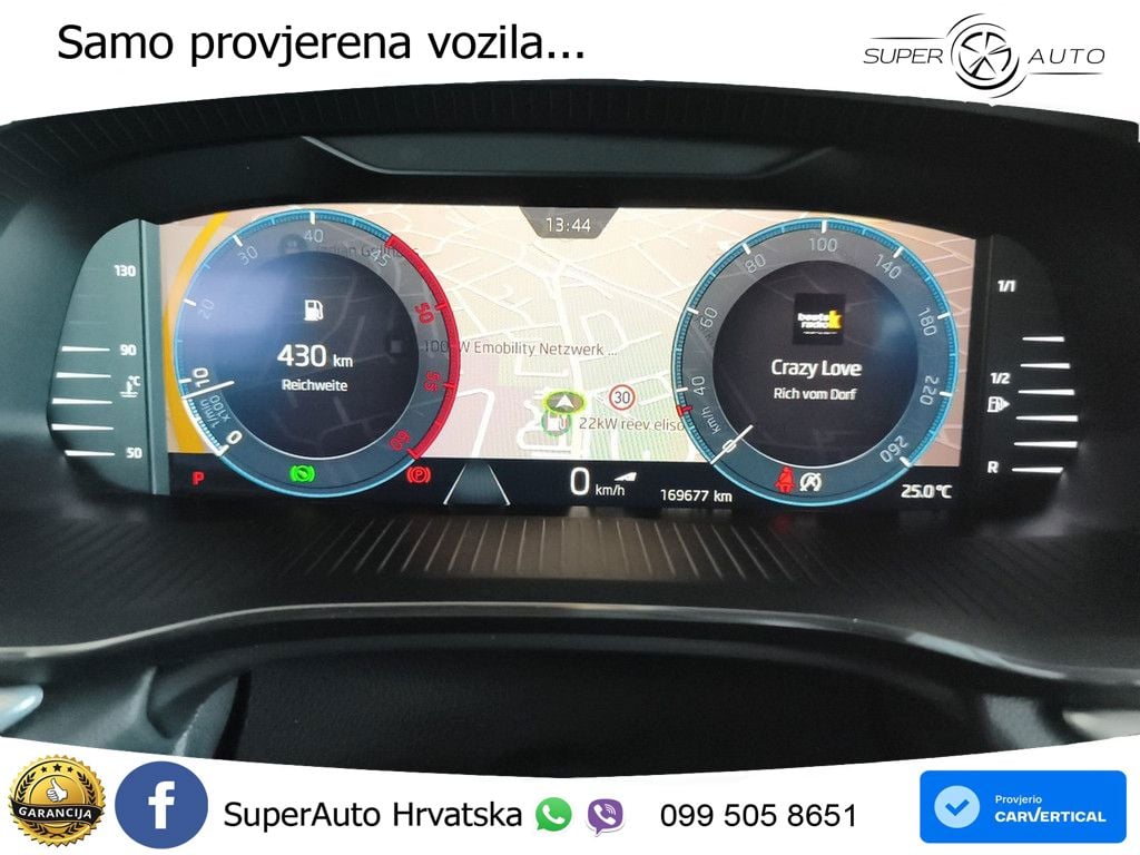Škoda Octavia Combi 2.0 TDI (150 KS) DSG LED+GR SJED+ACC