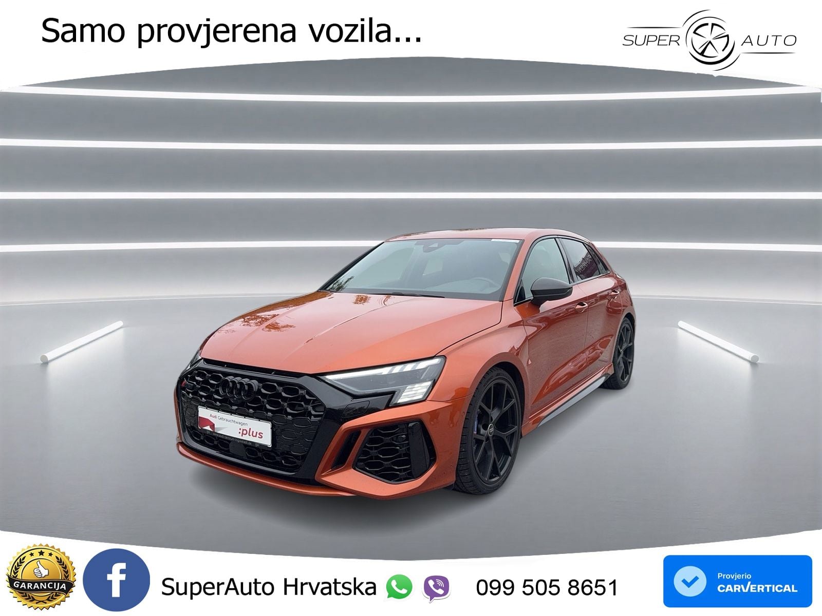 Audi RS3 Sedan 2.5 TFSI (400 KS) quattro S tronic LED+GR SJED+ACC