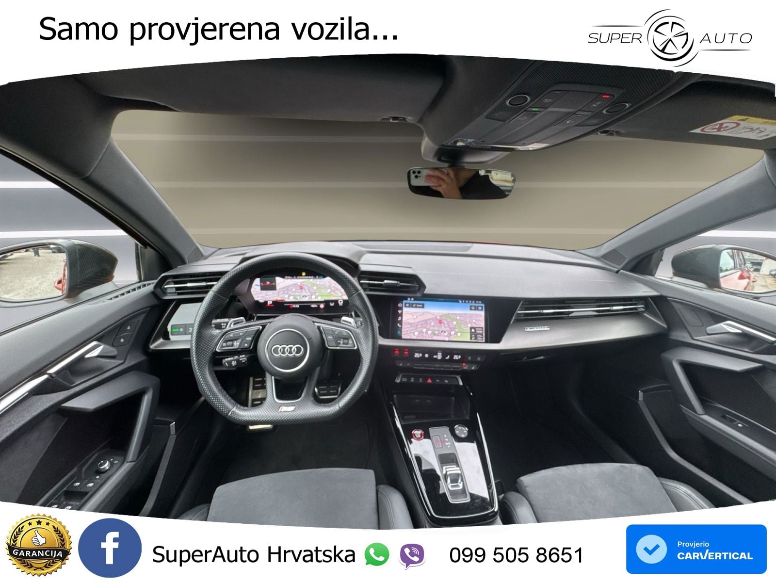 Audi RS3 Sedan 2.5 TFSI (400 KS) quattro S tronic LED+GR SJED+ACC